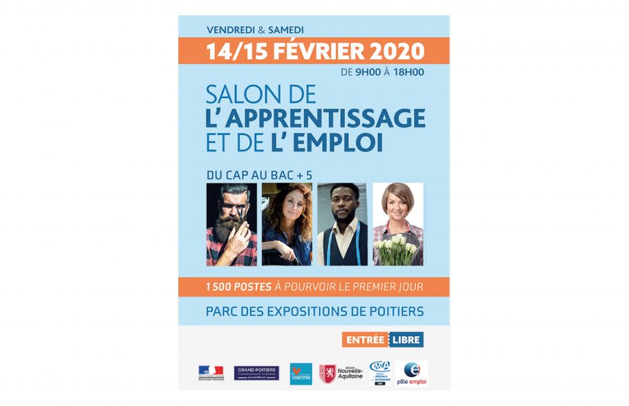 Le CDG 86 au Salon de l'Apprentissage et de l'Emploi les 14 et 15 février 2020 à Poitiers