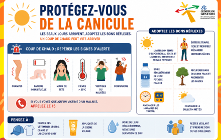 Fortes chaleurs : adoptez les bons réflexes !