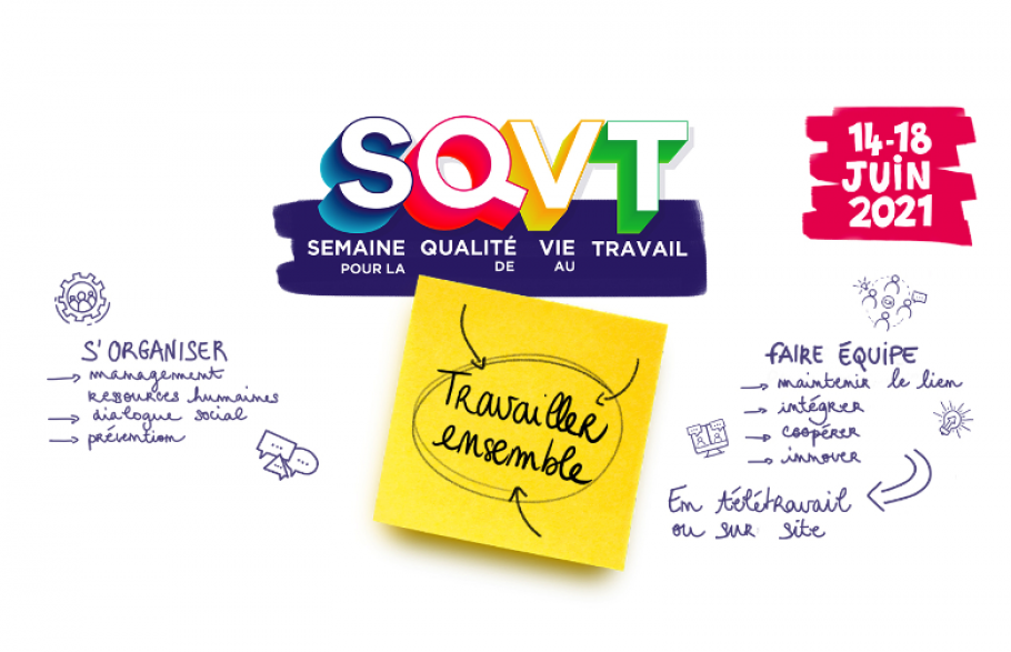 Semaine pour la Qualité de Vie au Travail - du 14 au 18 juin 2021