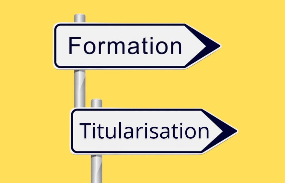 Formation d'intégration et titularisation